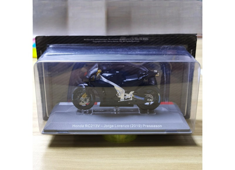 1:18 Honda RC213V 2019 Black Jorge Lorenzo IXO  Diecast Motorcycle Model