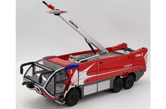 YQ VEHICLES Cobra 3 Airport Major Foam fire truck CARMICHAEL 1:43 Truck Pre-built Airliner Model Display view1