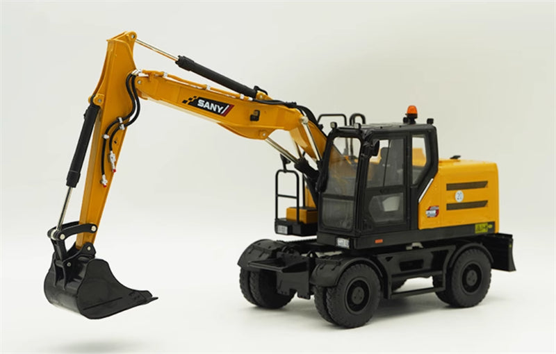 SANY SY155W Wheel Excavator 1:25 Truck Pre-built Model