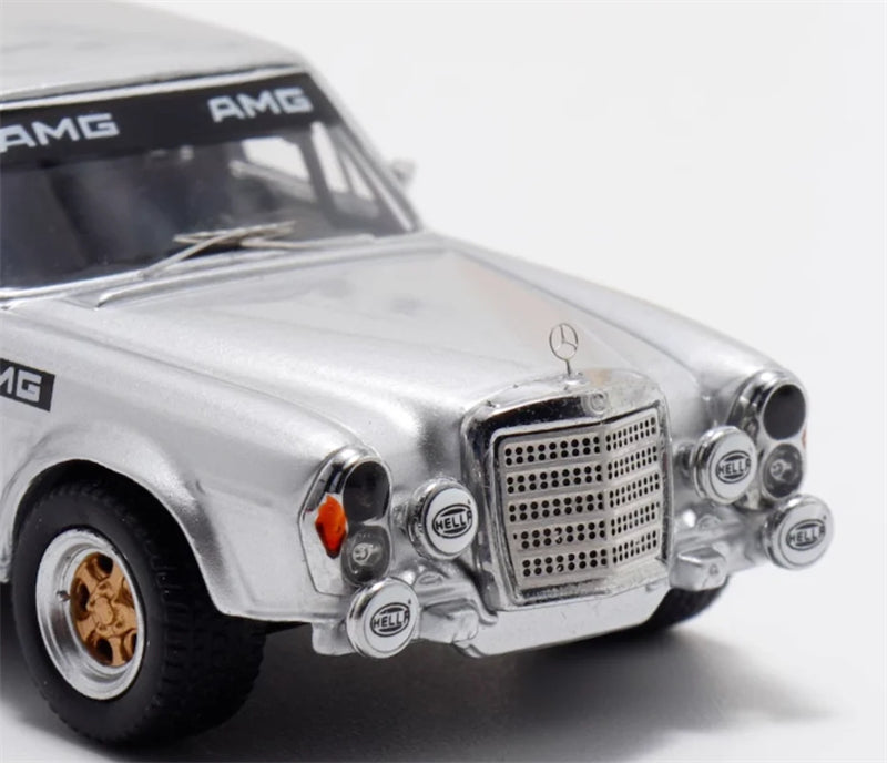 1:64 Mercedes Benz 300SEL W109 AMG Metallic Silver BSC DIECAST Limited Edition 599pcs ONLY Model