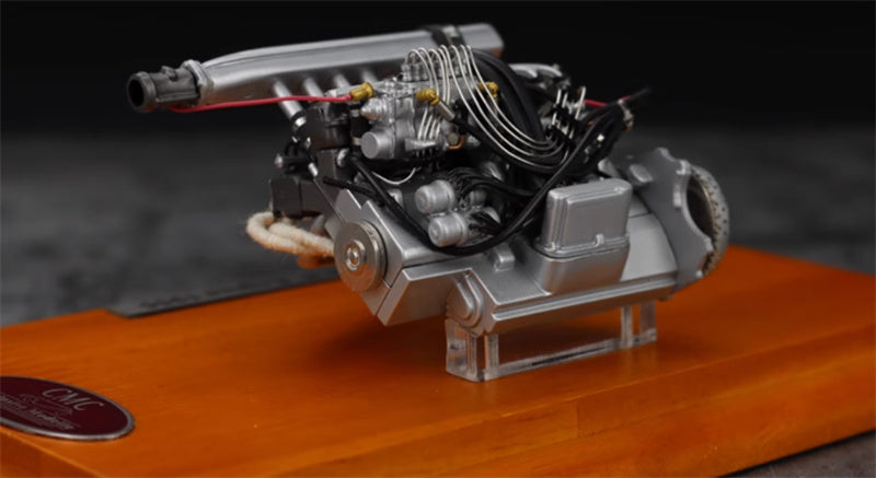 CMC Mercedes Benz 300SLR Engine 1955 1:18 Car Accessories Pre-built Model view1