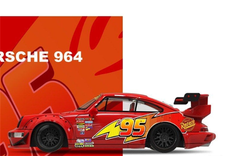 1:64 Porsche 964 RWB Red Cool Car DIECAST Limited Edition 500pcs ONLY Model