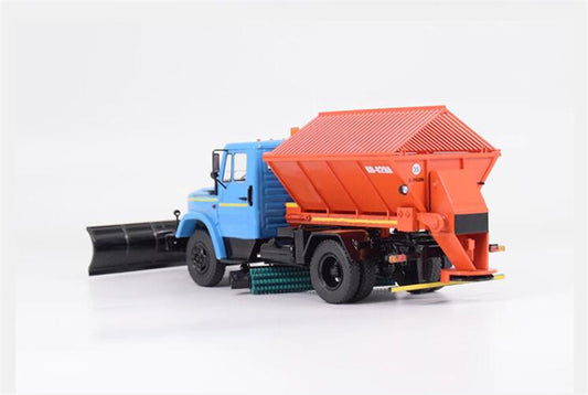 StartScaleModels Soviet Road Maintenance Sanding Machine KO-829A (4333) Sanding and Salt Spreading Truck 1:43 Truck Pre-built Model