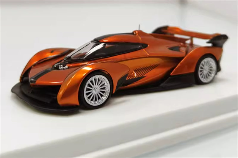 LMLF MODEL Mclaren solus GT supercar Metallic Orange 1:64 Car Pre-built Model view1