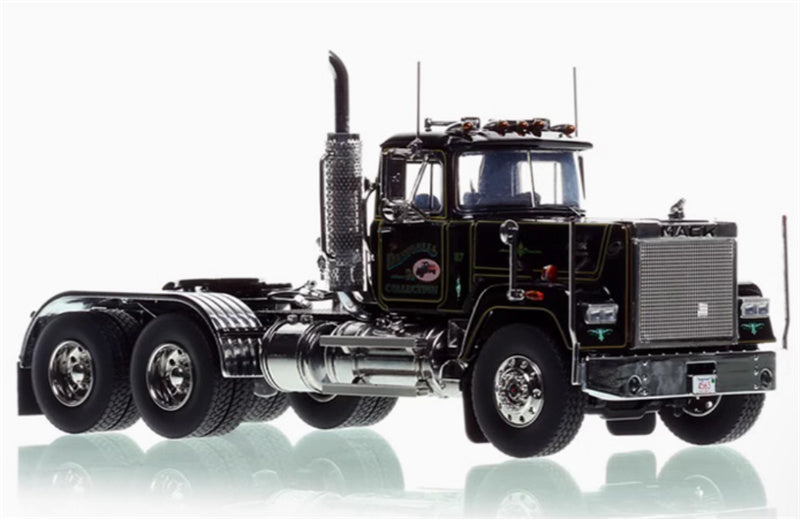 Heavy Haul Replicas 1986 Mack Double Axle American Tractor Truck Damigella 1:50 Truck Pre-built Model