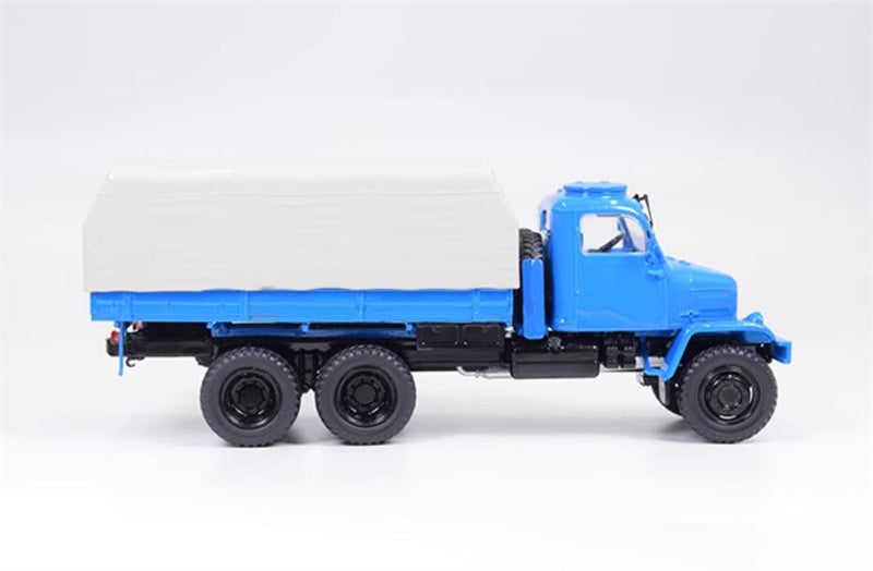 StartScaleModels Russian PRAGA-V3S civilian flatbed truck blue 1:43 Truck Pre-built Model