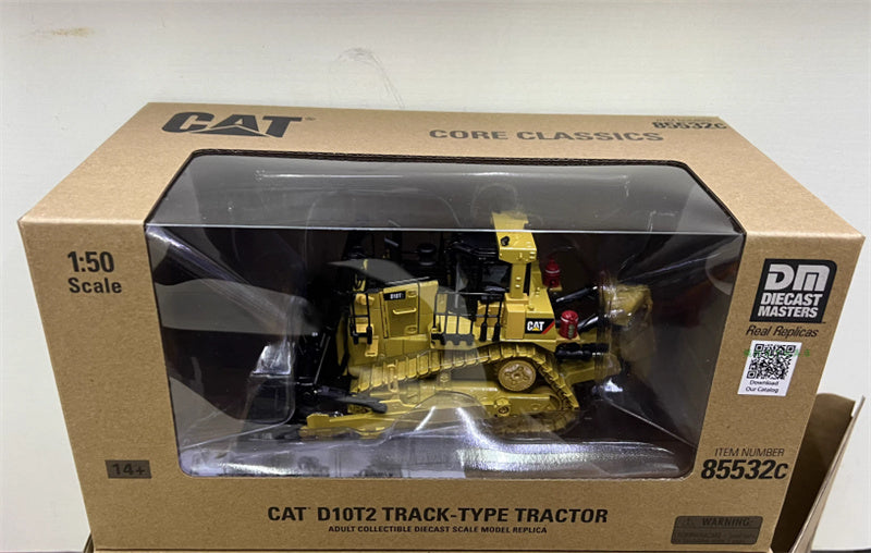 CATERPILLAR D10T2 Track Type Tractor Dozer 1:50 Truck Pre-built Model