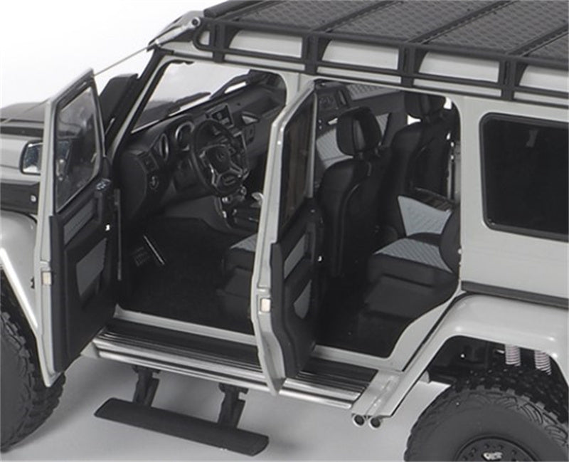 Almost Real Brabus 550 Adventure Mercedes Benz G 500 4×4² Cement grey 1:18 DIECAST car