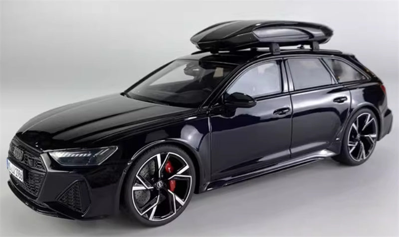 1:18 Audi ABT RS6 AVANT C8  purplish black  GT SPIRIT W/ roof box Limited Edition 888PCS ONLY Resin Car Model