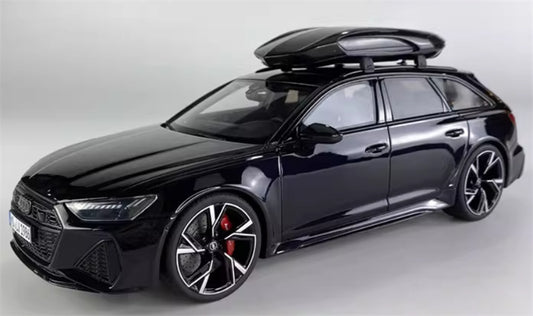 1:18 Audi ABT RS6 AVANT C8  purplish black  GT SPIRIT W/ roof box Limited Edition 888PCS ONLY Resin Car Model