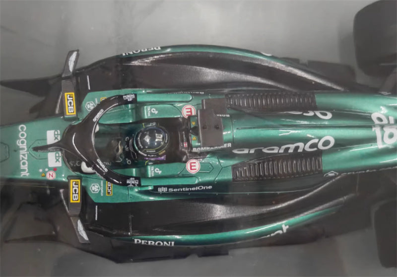 1:18 Aston Martin AMR23 2023 Spark Bahrain GP Resin Car Model view3