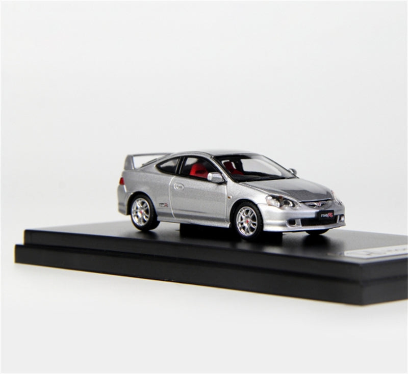 LCD-MODELS Honda Integra Type R DC5 Silver 1:64 car Pre-built Model view6