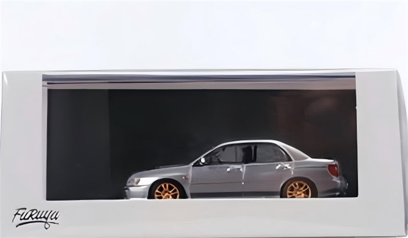 1:64 Subaru Impreza WRX STI 7th Generation Sedan  Silver Gray Furuya DIECAST Model
