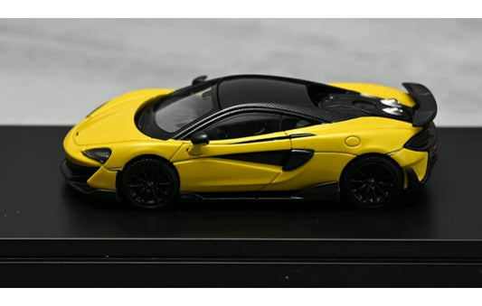 1:64 McLaren 600lt LCD Yellow Diecast Model view2