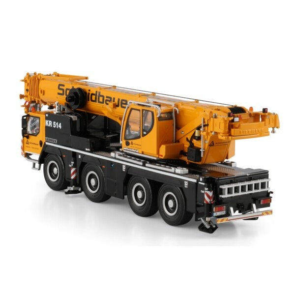 1:50 LIEBHERR SCHMIDBAUER LTM 1090-4.2 WSI Yellow Diecast Model