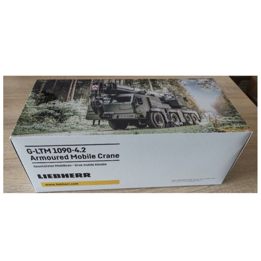 WSI Liebherr G-LTM 1090-4.2 Armoured Mobile Crane 1:50 DIECAST Truck Lorry