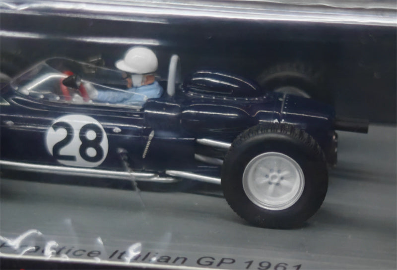 1:43 Lotus 18-21 v8 1961 Spark Italian Practice Match Resin Car Model view6