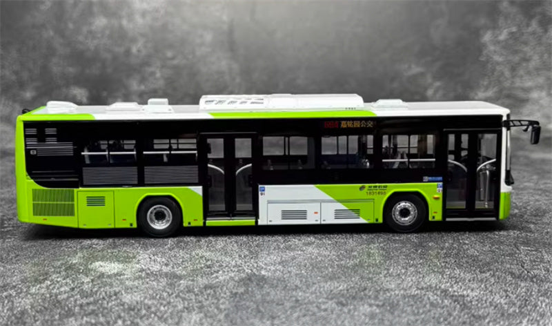 Beijing Public Transport Foton Bus Bafangda Single Machine Route 694 1:64 Bus Pre-built Model view3