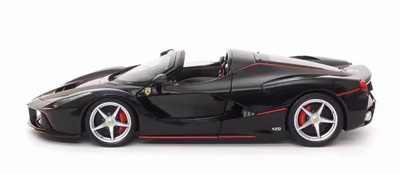 BBR MODELS LAFerrari APERTA black convertible 1/18 DIECAST car