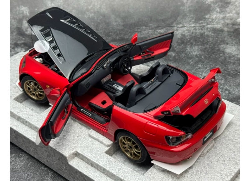 1:18 Honda S2000 MUGEN  NEW FORMULA RED MOTORHELIX Limited Edition 299PCS ONLY DIECAST Model