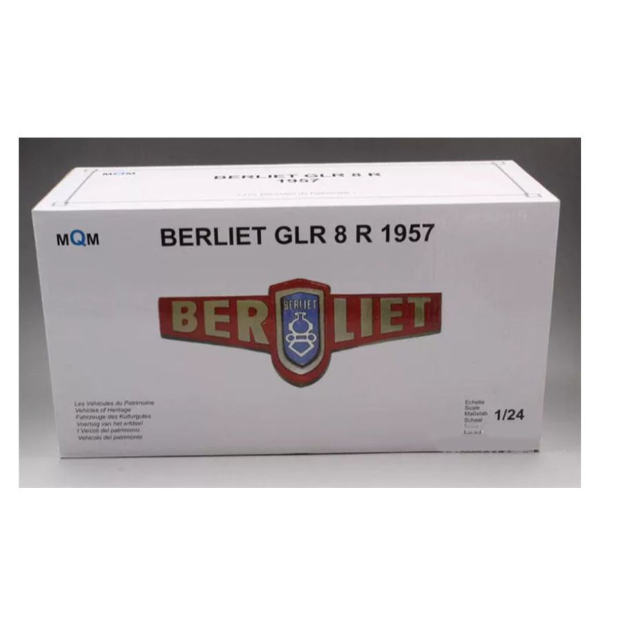 MQM BERLIET GLR 8R 1957 Grass Transport 1/24 DIECAST car