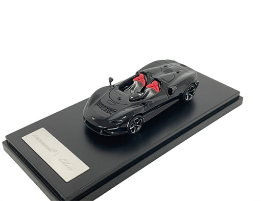 LCD-MODELS McLaren ELVA Black Open Top Super Car 1:64 car Pre-built Model view1