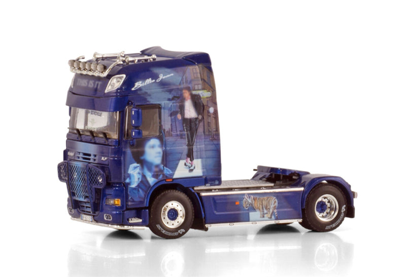 WSI DAF XF 105 SUPER SPACE CAB 4X2 Transports T.M.G 1:50 Truck Pre-built Model