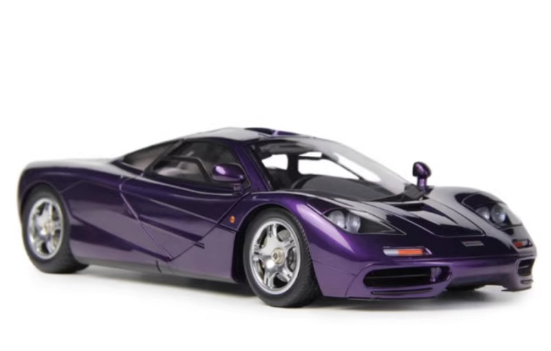 1:18 McLaren F1 XP5 LCD Purple Diecast Model view4