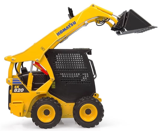 Universal Hobbies Komatsu SK820-8 Wheel loader Yellow Limited Edition 877pcs ONLY 1:25 Truck Pre-built Model