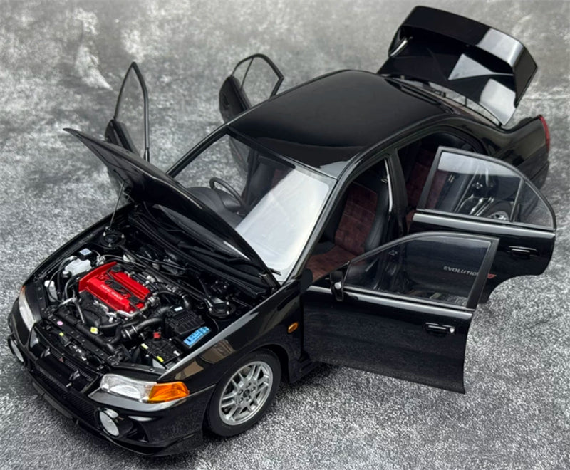 1:18 Mitsubishi Lancer Evolution IV  Black MOTORHELIX Limited Edition 399PCS ONLY DIECAST Model