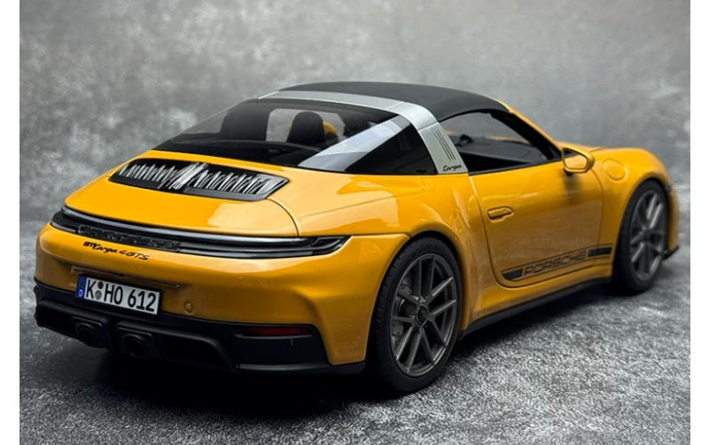 1:18 Porsche 911 (964) Carrera Targa 4 GTS 2025 Yellow NOREV DIECAST Car Model