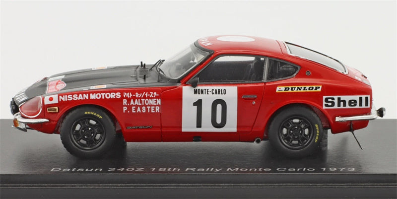 spark Datsun 240Z 18th Rally Monte Carlo 1973 #10 1:43 Car Pre-built Model view3