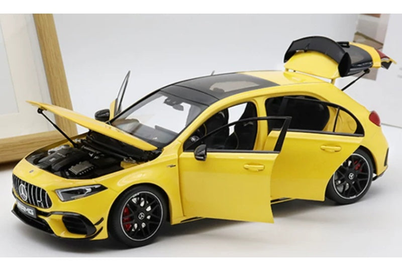1:18 Mercedes-Benz AMG A45 S  yellow NZG  DIECAST Model