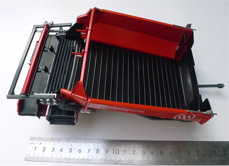 AT COLLECTIONS Dewulf Miedema MH 240 Potato Loading tractor trailer Red 1:32 Truck Accessories Pre-built Model