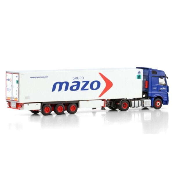 1:50 MB GRUPO MAZO ACTROS MP5 4X2 REEFER TRAILER 3 AXLE WSI   DIECAST Model