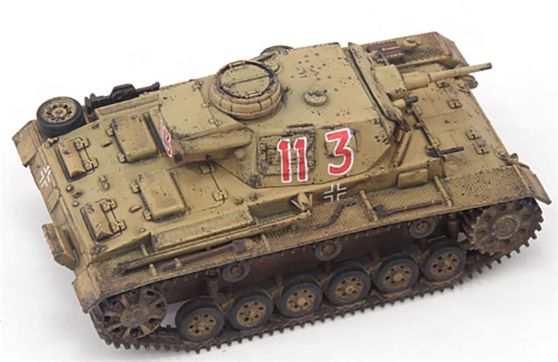S-MODEL Tank No. 3 G-type African Army #113 1:72 Tank Pre-built Model