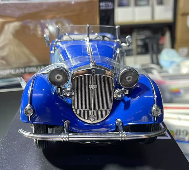 1:18 Horch 855 1939 Blue  Sun Star Special Roadster DIECAST car Model