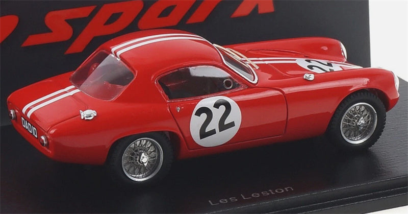 Spark Lotus Elite Goodwood #22 1961 L.LESTON Red DADIO 1:43 Car Pre-built Model view2