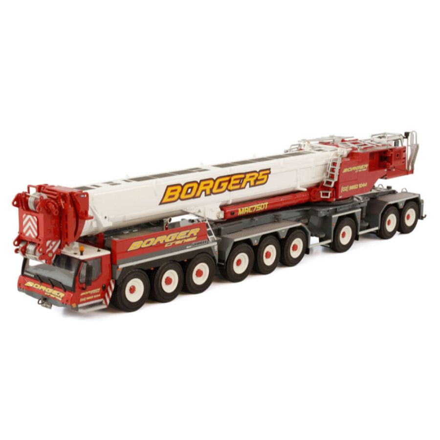 WSI  LIEBHERR LTM 1750 Borger Cranes 1:50 DIECAST Crane Truck
