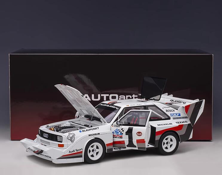 AUTOART Audi Sport Quattro S1 Pikes Peak 1987 #1 1:18 DIECAST Truck