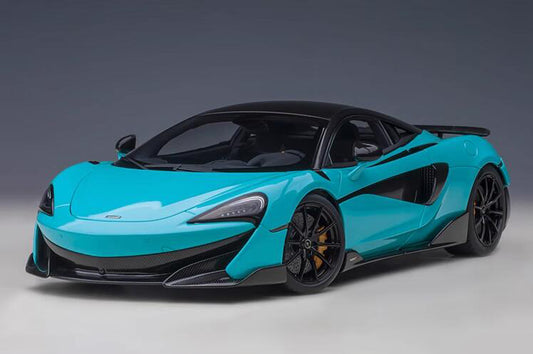 AUTOART McLaren 600LT sports car blue 1:18car Pre-a Model