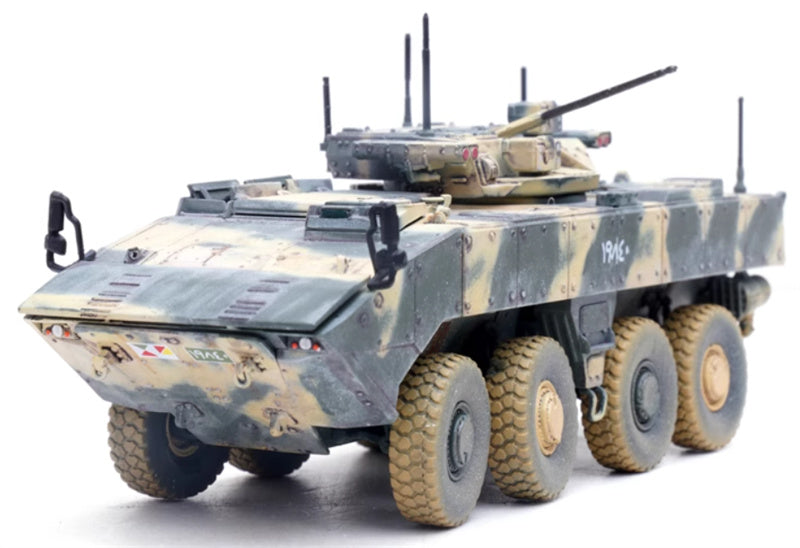 PANZERKAMPF Russian Bumerang IFV (Object K17) Yellow green coating 1:72 Tank Pre-built Model