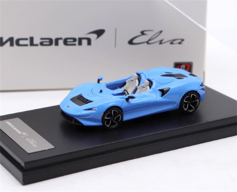 LCD-MODELS McLaren ELVA LIGHT BLUE Open Top Super Car 1:64 car Pre-built Model view8