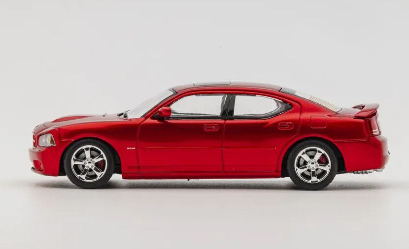 Rollin 1:64 Dodge Charger SRT8 2008 Muscle Car Diecast Model Red