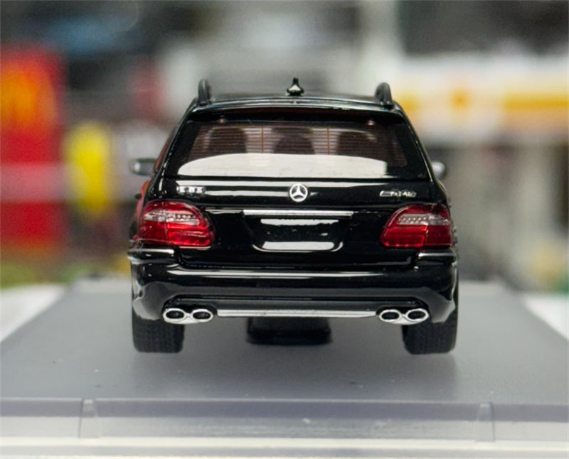 1:64 Mercedes-Benz E63 AMG Estate S211 black KING MODEL Wagon Limited Edition 999PCS ONLY DIECAST Civil Car Model