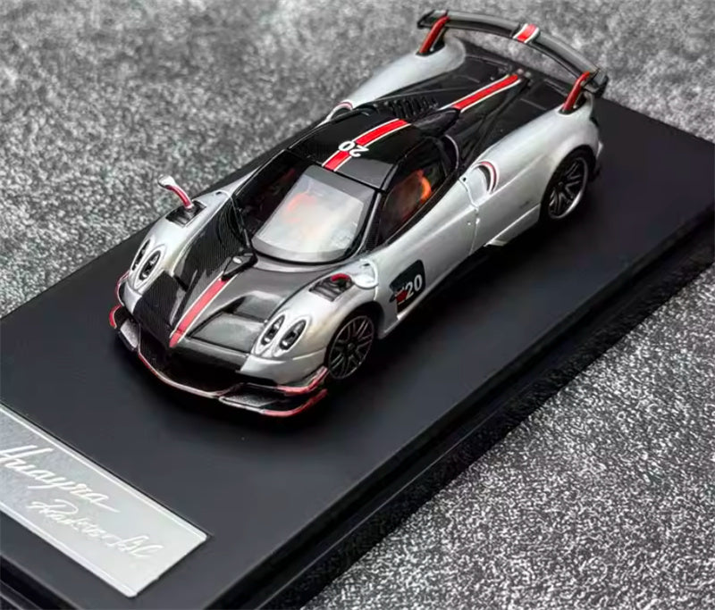LCD-MODELS Pagani Huayra Roadster BC Reproduction commemorative edition 1:64 Car Pre-built Model view1