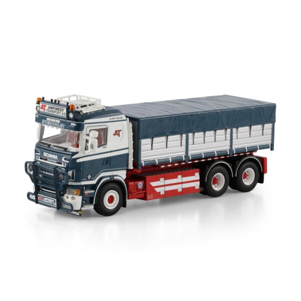 1:50 SCANIA ANFINEST R5 6X2 + 15M3 CONTAINER WSI Diecast Model