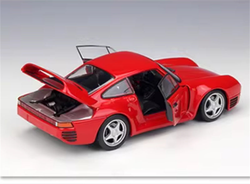 1:24 Porsche 959 COUPE  Red  WELLY  DIECAST Car Model