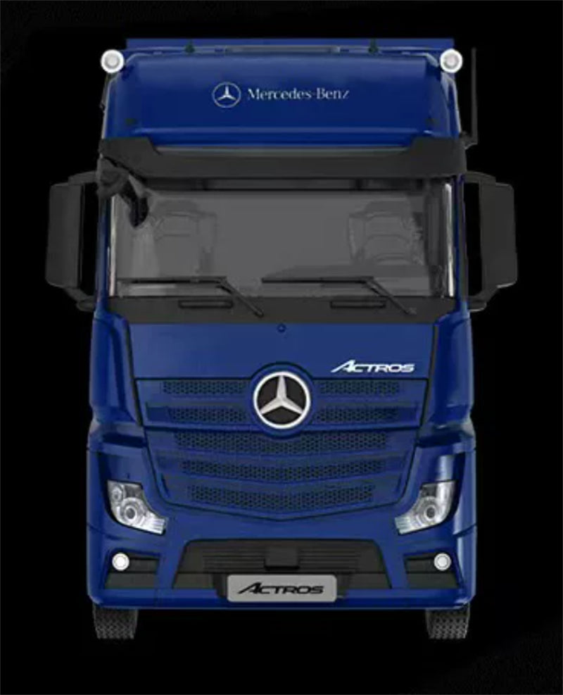 1:64 Mercedes-Benz Actros Blue CMA CGM TIMEMICRO x PERKA DIECAST Trailer & Tractor Model