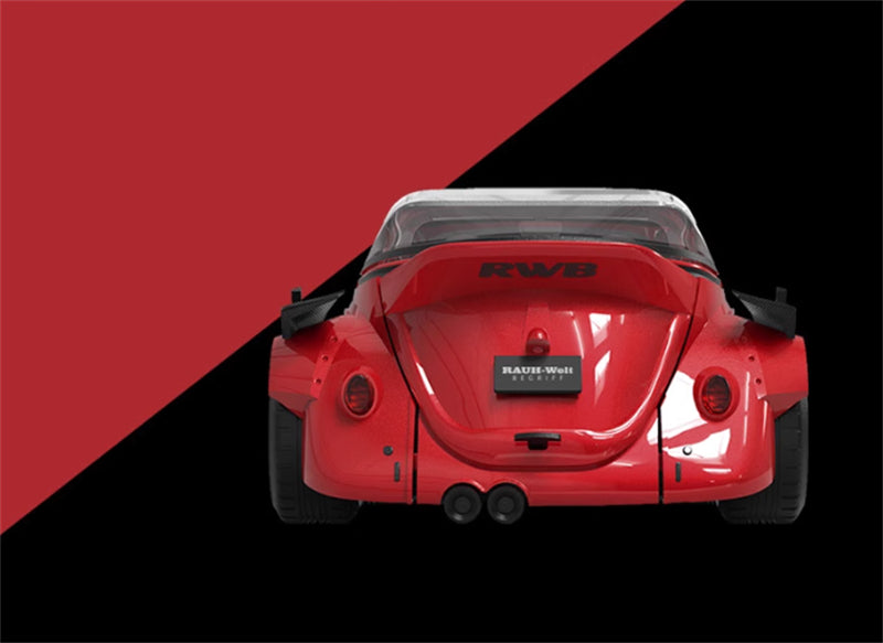 TIMEMICRO Volkswagen RWB Beetle ADVAN Painting Figure Edition 1:64 Car Pre-built Model view4